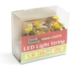 Afbeelding van LED lichtsnoer - bellen - 2,2 meter - 20 LED - warm wit - 2 x AA 1 Stuks [58925] - a6e4 ef41 4677 b6d0