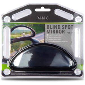 Afbeelding van Dodehoekspiegel - convexe universele achteruitkijkspiegel - verstelbaar - kunststof behuizing - voor binnen-