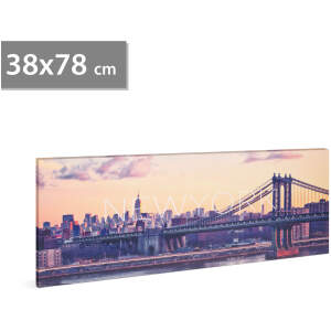 Afbeelding van LED-afbeelding - "New York" - 2 x AA, 38 x 78 cm 1 Stuks [58484] - a85b 678c 4e0d ac66 ea30dd6ae22e