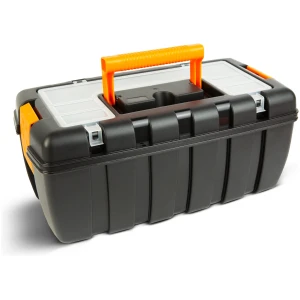 Afbeelding van Gereedschapskoffer LEEG van kunststof - met 1 lade - 37 x 29 x 16 cm 1 Stuks [11010B] - a911 f5e2 4f9f a38b