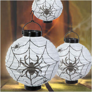 Afbeelding van Lampion - LED spinnenweb - 2 x AAA - 20 cm 1 Stuks [56550B] - a975 1af9 4ea0 9293 91087b16f47c 1