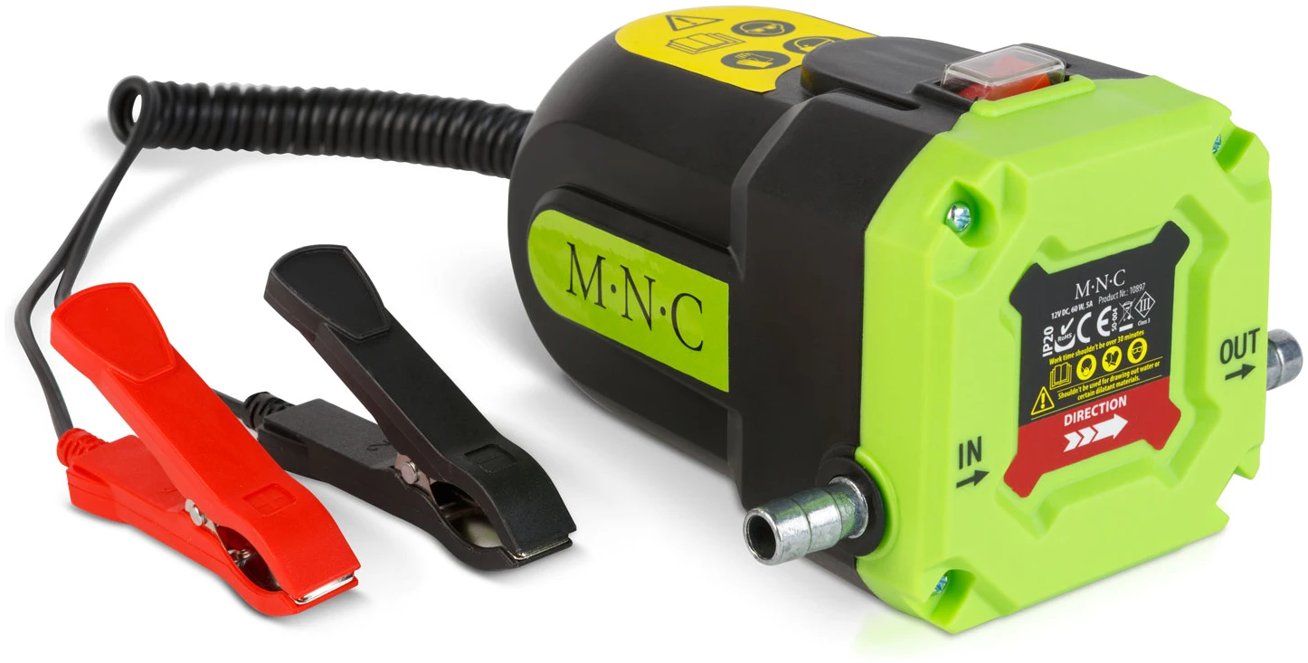 Afbeelding van Elektrische Oliepomp 12V 60W – Olie- & Diesel Transferpomp – Motorolie & Koelvloeistof
