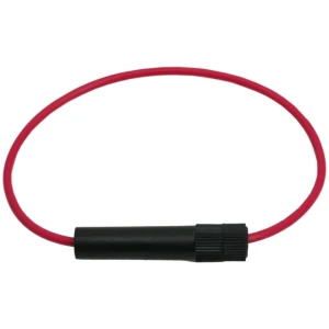 Afbeelding van 5x In-Line Zekeringhouder voor 6,4×30 mm Glaszekering – Schroeftype – 20A 250V AC – Auto Audio &