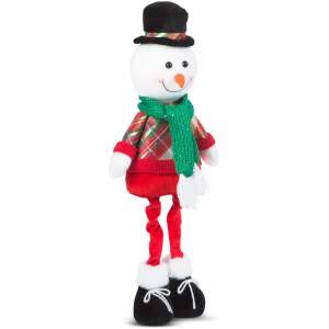 Afbeelding van Kerstdecoratie - Staande kerstfiguur van textiel - Sneeuwpop - 58 cm - [58758B] - b02b bbc0 42bc bdb6