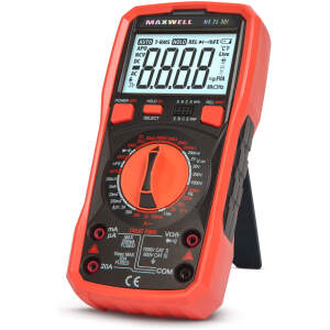 Afbeelding van Digitale Multimeter True RMS - 300 Series met Transistor-, Diode- en Continuïteitstest, Backlight &
