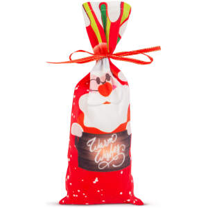 Afbeelding van Kerst drankfleshouder met lint - Kerstman - polyester - 32 x 12,5 cm 1 Stuks [58727A] - b10c e37b 4015 afdf
