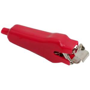Afbeelding van 10x Krokodillenklem Rood Zwaar Uitgevoerd – Accuklem 30A met Isolatie – Alligator Clip voor Testen &