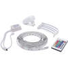 Afbeelding van RGB LED-strip set - 5 m - met afstandsbediening - SMD 5050 - IP20 - 7,2 W/m - voor binnenverlichting &