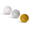 Afbeelding van Kerstbal ornament - glitter, polyfoam ballen - 20 mm - 2 soorten - 17 g / pak 1 Stuks [58644] - b911 71ef