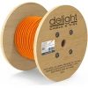 Afbeelding van Cat.6A SF/UTP Netwerkkabel - 500 m Op Houten Haspel - 4-Paar 23AWG Massief Koper - Fluke Getest - Voor