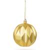 Afbeelding van Kerstdecoratie - Gouden kerstballen Ø73 mm - 6 stuks in unieke vormen - [58762A] - bafe a34f 457e be9f