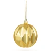 Afbeelding van Kerstdecoratie - Gouden kerstballen Ø73 mm - 6 stuks in unieke vormen - [58762A] - bafe a34f 457e be9f