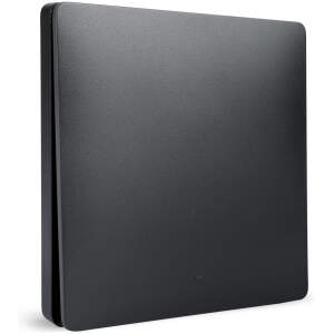 Afbeelding van Kinetische schakelaar - 1-circuit draadloze wandschakelaar - 433MHz - batterijloos - IP20 - matte zwarte
