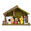 Afbeelding van Kersttafeldecoratie - Betlehem - keramiek en hout - 30 x 10 x 20 cm 1 Stuks [58719] - bc57 db43 4ac5 8f50