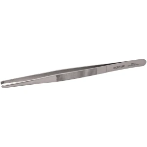 Afbeelding van Stompe Precisiepincet 180 mm - Rechte RVS Pincet met Platte Bek | Antimagnetisch voor Soldeer- en