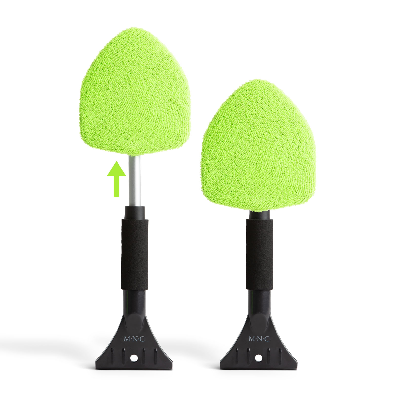 Afbeelding van 2-in-1 Auto Ruitenreiniger & IJs-krabber - Telescopisch Handvat voor Water- en Condensatieverwijdering