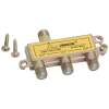 Afbeelding van F-Coax Splitter 1-naar-3 – Antenne Verdeelstuk voor TV & Satelliet – 5–900 MHz – Metalen
