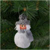 Afbeelding van Kerstboomversiering - polyester sneeuwpop - 10 cm - 4 stuks / verpakking 1 Stuks [58725] - bff0 cb57 4e6c