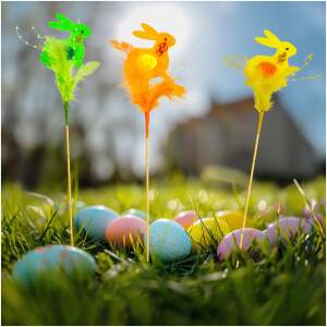 Afbeelding van Paasdecoratie - konijn - 3 soorten - 23 cm - steekbaar 1 Stuks [CMK-7794] - c073 b55b 46b9 9fe6 1faff91e5338 1