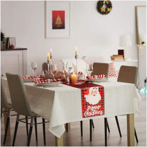 Afbeelding van Kerstdecoratie - tafelloper - Elf - 183 x 33 cm 1 Stuks [59732B] - c1f1 87f2 44db a1d5 bc18aaeaf79e 1