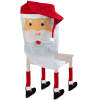 Afbeelding van Kerst Stoelhoezen decoratieset - Kerstman - 47 x 75 cm - rood/wit 1 Stuks [58736A] - c212 9fe9 402d bf54