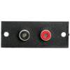 Afbeelding van 5x RCA Aansluitpaneel 2-Polig – Rood/Zwart RCA Terminal Board – Inbouw Chassis Connector voor Audio &