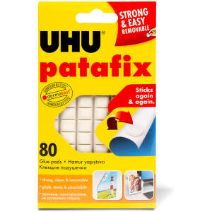 Afbeelding van Patafix witte plasticine lijm - 80 stuks / pak 1 Stuks [U39125] - c768 efa1 4428 bc99 39beeb3a8d24