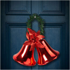 Afbeelding van Kerstdecoratie - bel - in rode kleuren 1 Stuks [58609A] - cb3e d966 489f baf4 d8e11ed3fa98