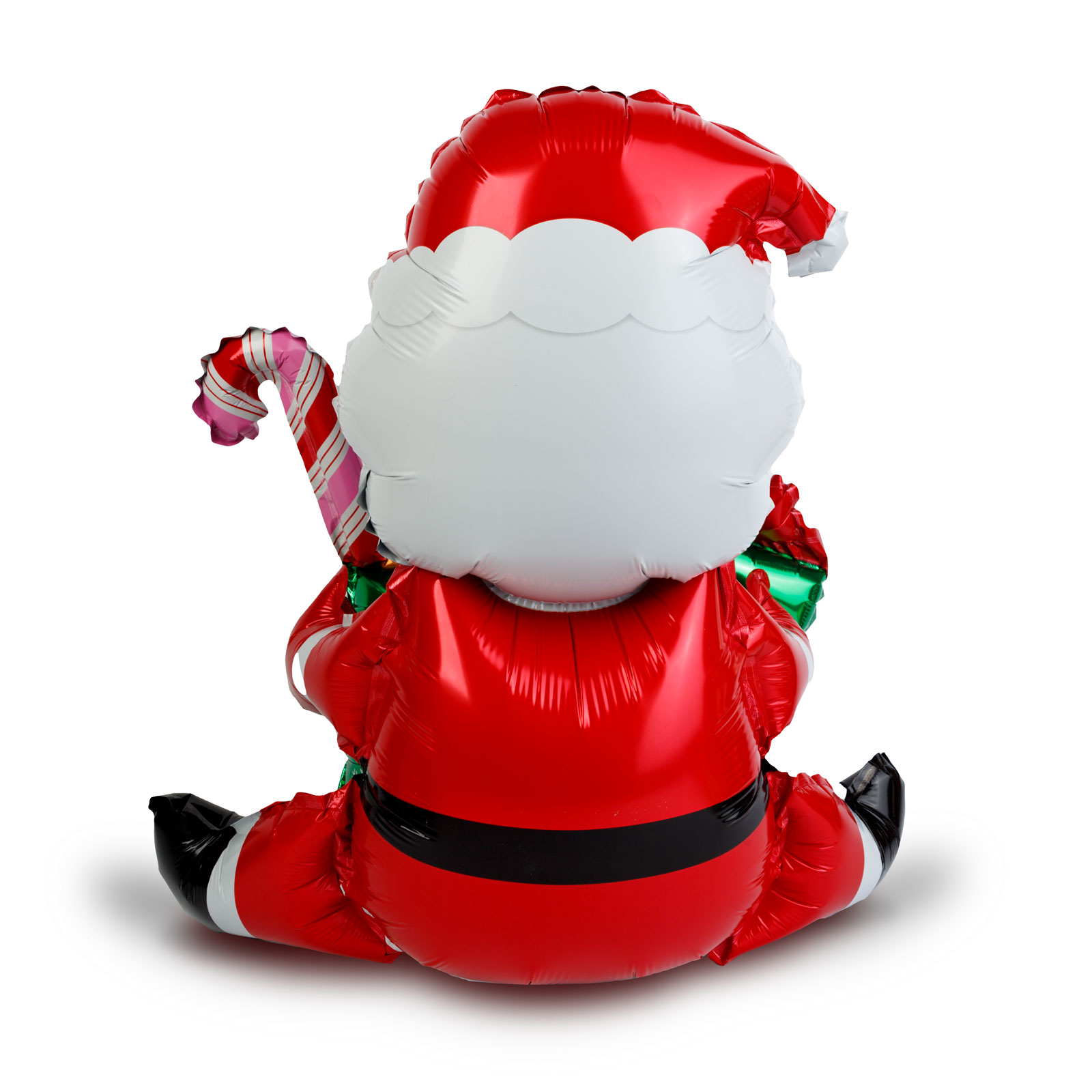 Afbeelding van Kerstballon rendier – Grote folieballon 60 x 65 cm – Feestelijke kerstdecoratie om op te blazen met lucht