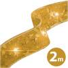 Afbeelding van Kerst LED lint - goud - 2 mx 5 cm - 2 x AA 1 Stuks [58933B] - ccac a971 42e9 a4e3 38ae4616f28a