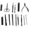 Afbeelding van 16-delige Professionele Manicure Set & Pedicureset met Nagelvijl & Nageltang – Nagelset met