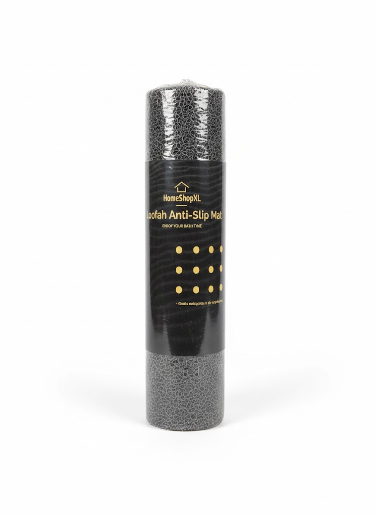 Afbeelding van HSXL - Antislipmat - 60x60CM - Incl. Netspons - Antislip Douchemat Grijs – Anti Slip Douche Cabine Mat –
