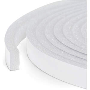 Afbeelding van Isolatietape op rol 5 m - witte zelfklevende schuimstrip 10 mm voor ramen en deuren [11595WH-10] - cfb0 fae6