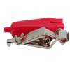 Afbeelding van 10x Krokodillenklem Rood Zwaar Uitgevoerd – Accuklem 30A met Isolatie – Alligator Clip voor Testen &