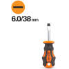 Afbeelding van Platte Schroevendraaier - 38 mm - 6.0 1 Stuks [10517] - d06d 2fb5 4a6d b070 30a058866b2a 1