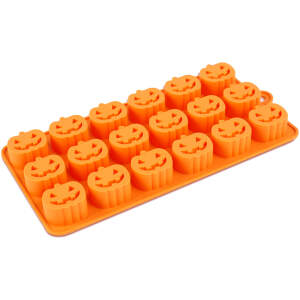Afbeelding van Halloween ijsblokjesvorm, siliconen - 18 pompoenen - 21 x 11 cm 1 Stuks [56591] - d0f2 f63b 4818 81a3