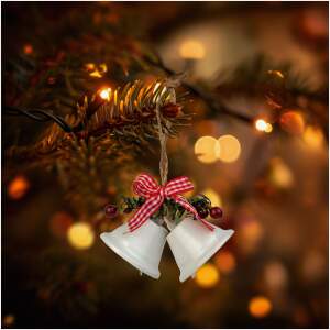 Afbeelding van Kerstdecoratie - bel - kleur wit 1 Stuks [58590A] - d0fb 1c14 40fa 8f3e 8e243258fdca