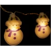Afbeelding van LED lichtsnoer - sneeuwpop - 10 LED - 1,35 meter - warmwit - 2 x AA 1 Stuks [58910] - d106 489f 4991 89ae