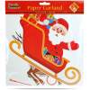Afbeelding van Kerstpapieren slinger - 6+1 stuks Kerstman slee 1 Stuks [58585A] - d2d5 d340 475e bf5f 3aaf3ed0f637