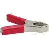 Afbeelding van 10x Krokodillenklem Rood 30A – Zware Alligator Clip met PVC Isolatie – Accu- en Testklem (75 mm) - 10