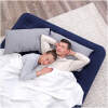 Afbeelding van Bestway Tweepersoons Velours luchtbed 203×152×22 cm - Dubbel & comfortabel Blauw - 1 Stuks [56435] -