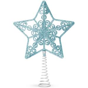 Afbeelding van Kerstboompiek / Piek - stervorm - 20 x 15 cm - lichtblauw 1 Stuks [58679A] - d831 cf8f 4094 b714 a90adc8852ae