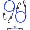 Afbeelding van Professionele Elastische Snelbinders Blauw 45 cm x 8 mm - 2 Stuks, Max. 50 kg Belastbaarheid [55761A] - db7f