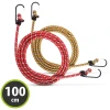 Afbeelding van Elastische Snelbinders Set 2 x 100 cm - 6 mm voor Cargo Fixatie, Rood & Groen [55768A] - dca7 7177 4a36