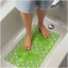 Afbeelding van Antislip badmat groen - siliconen mat met voetprint [57365GR] - deff ed52 4a68 8019 21d3a4fbfd76 1