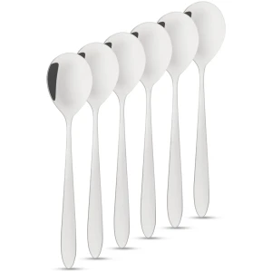 Afbeelding van Koffielepel / dessertlepel van roestvrij staal - 137 x 30 mm - 6 stuks / verpakking 1 Stuks [57577] - dfa8