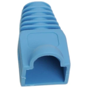 Afbeelding van 100x RJ45 Snagless Trekontlasting Blauw – Kabelbescherming voor Cat5 / Cat5e / Cat6 UTP – Netwerkkabel