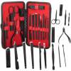 Afbeelding van 16-delige Professionele Manicure Set & Pedicureset met Nagelvijl & Nageltang – Nagelset met