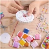 Afbeelding van N'JOY LIFE - DIY Sieraden Maken Set – 4655-delig Knutselpakket voor Meisjes – In 3 laags opbergbox