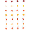 Afbeelding van Herfstdecoratie - vallende bladeren - ophangbaar - 2,1 m - 4 stuks / verpakking 1 Stuks [59009] - e427 3c20